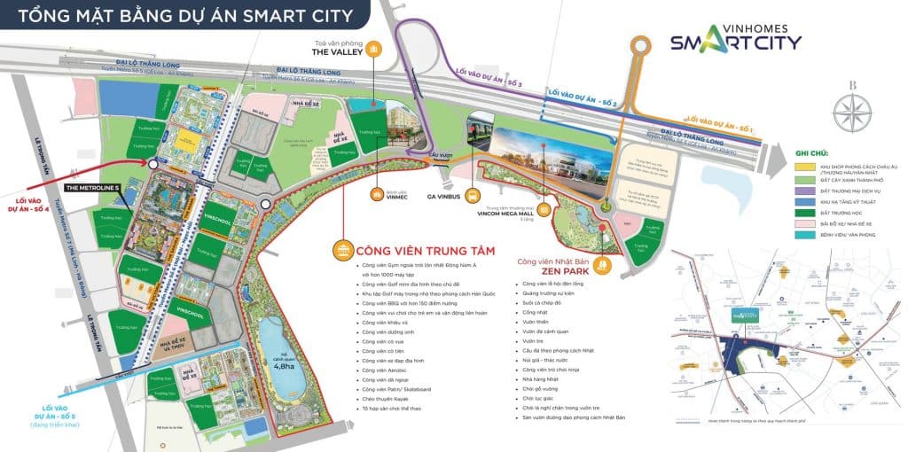 Tìm hiểu về Vinhomes Smart City ở đâu